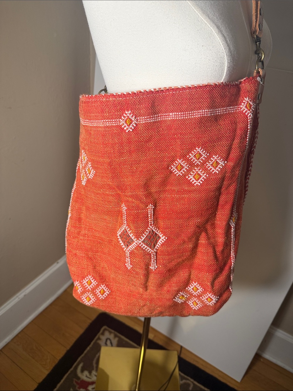 Jenna Bee Moroccan cactus silk BAG handmade tote